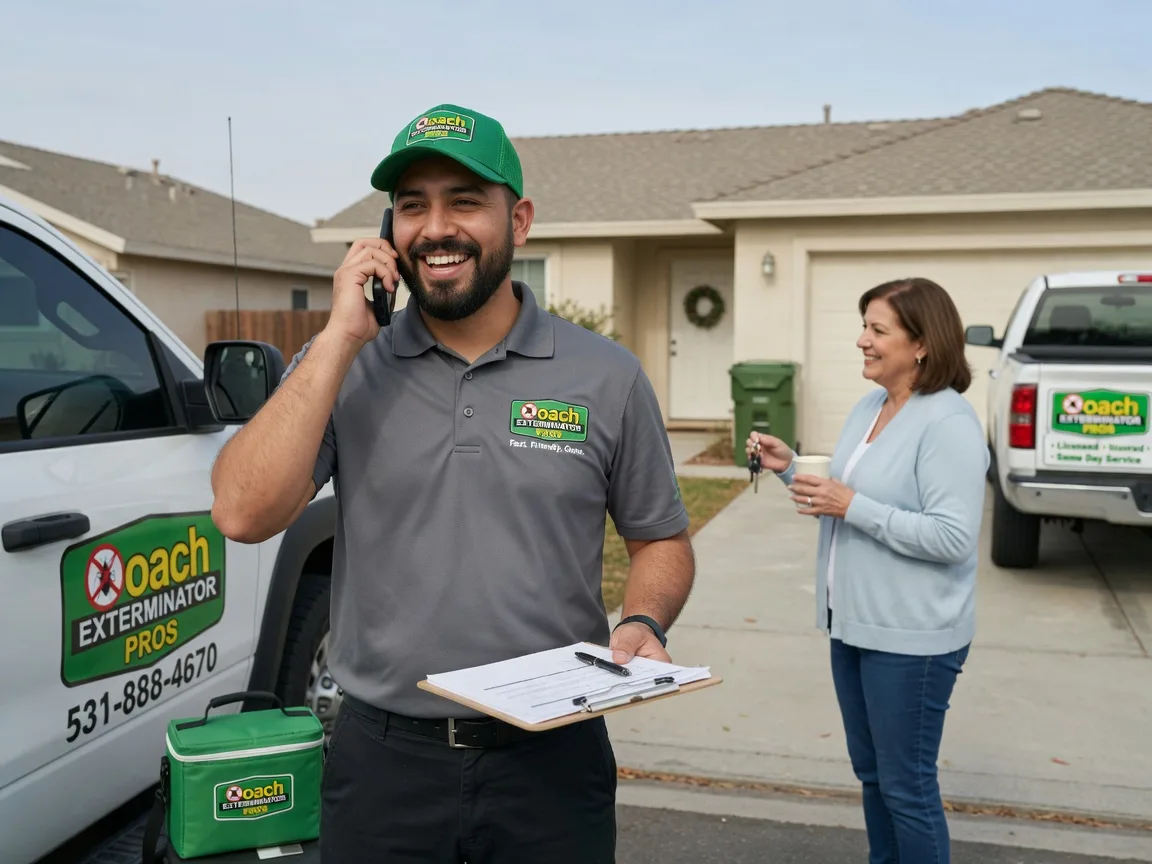 Pest Control Roach Exterminator Vest, KY FAQs